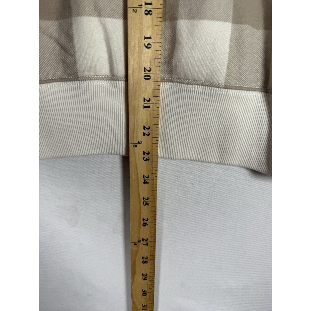 Polo Ralph Lauren Polo Bear Hoodie Women's Medium Tan Buffalo Plaid Pullover - Picture 5 of 6